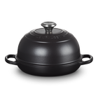 Le Creuset Cast Iron Signature Bread Oven 24cm Matte BlackMatte Black image number 1
