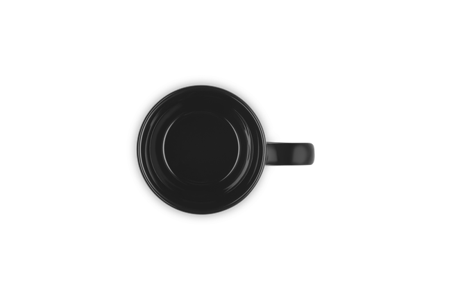 Le Creuset Stoneware V Mug 180ml Black OnyxOnyx image number 4