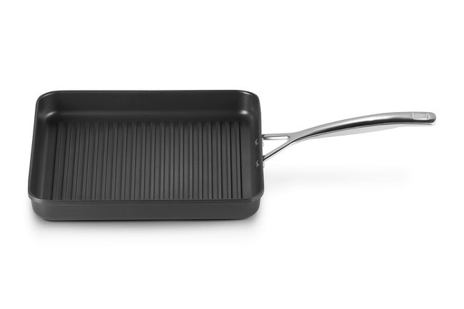 Toughened Non-Stick Square Grill with Long Handle image number 3
