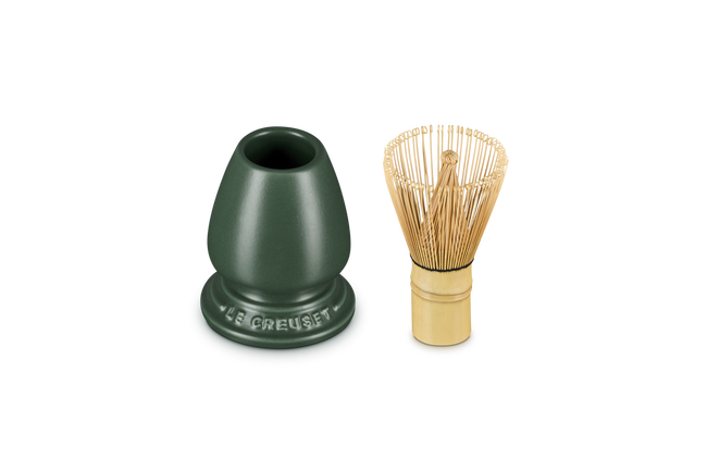 Le Creuset Serenity Matcha Whisk with Stand For&ecirc;tFor&ecirc;t image number 4