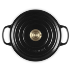 Le Creuset Cast Iron Signature Round Casserole 24cm OnyxOnyx image number 5