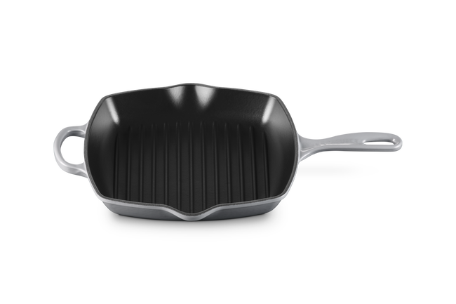 Le Creuset Cast Iron Signature Square Skillet Grill 26cm Ch&acirc;teauCh&acirc;teau image number 2