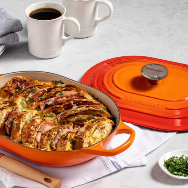 Le Creuset Cast Iron Signature Oblong Casserole 31cm image number 1