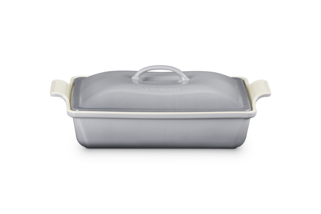 Le Creuset Stoneware Heritage Rectangular Dish with Lid Ch&acirc;teauCh&acirc;teau image number 1