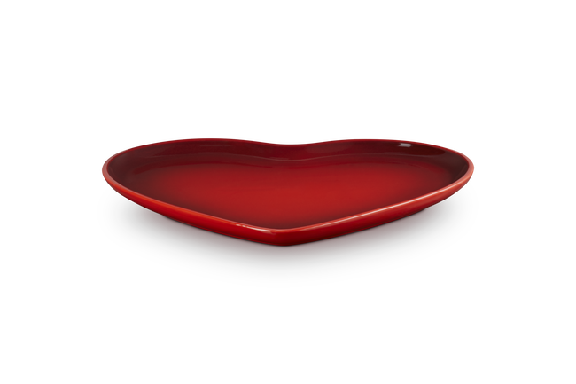 Stoneware Heart Serving Platter image number 2