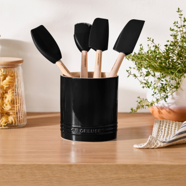 Le Creuset Signature Straight Utensil Crock 1.1L OnyxOnyx image number 5
