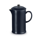 Le Creuset Stoneware Coffee Press 1L NavyNavy image number 1