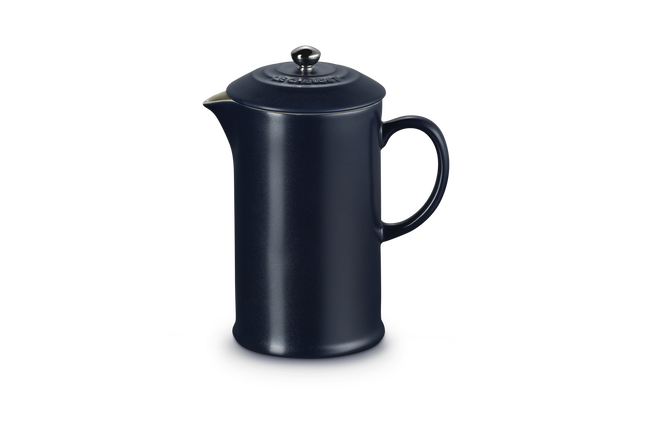 Le Creuset Stoneware Coffee Press 1L NavyNavy image number 1