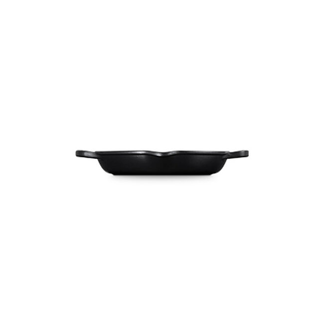 Le Creuset Cast Iron Signature Deep Round Grill 25cm Matte BlackMatte Black image number 3