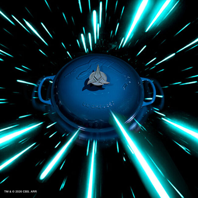 Star Trek Collection Klingon Braiser with Klingon Trefoil Knob image number 2
