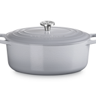 Le Creuset Cast Iron Signature Oval Casserole 31cm Ch&acirc;teauCh&acirc;teau image number 1