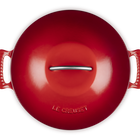 Le Creuset Cast Iron Classic Modern Heritage Shallow Casserole 28cm CeriseCerise image number 5