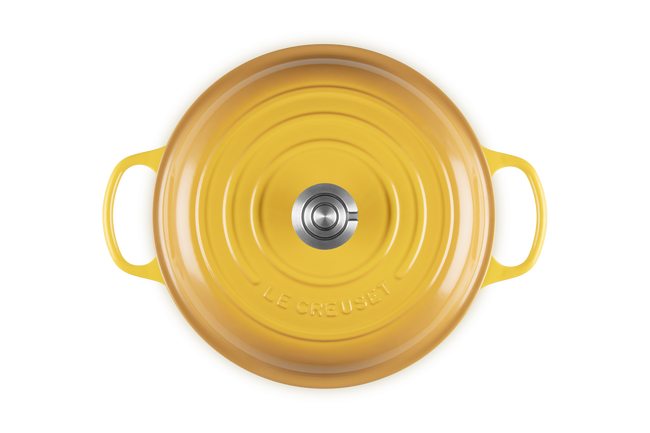 Le Creuset Cast Iron Signature Shallow Casserole 28cm NectarNectar image number 4