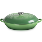 Le Creuset Cast Iron Classic Shallow Casserole 30cm BambooBamboo image number 1