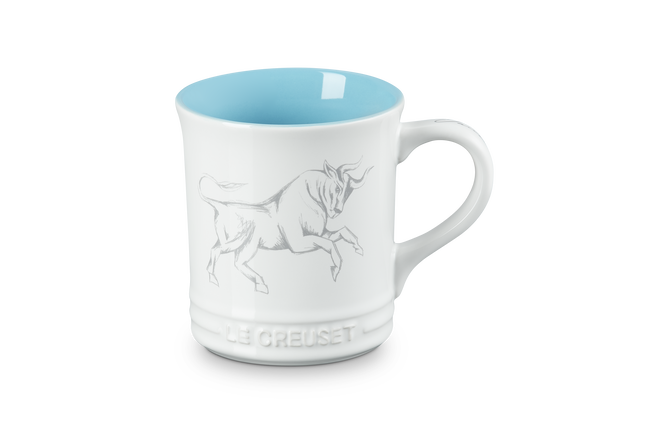 Le Creuset Stoneware Seattle Mug Taurus 400ml White image number 1
