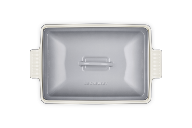Le Creuset Stoneware Heritage Rectangular Dish with Lid Ch&acirc;teauCh&acirc;teau image number 5