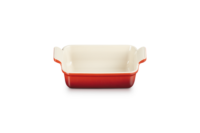 Le Creuset Stoneware Rectangular Dish Heritage 19cm CeriseCerise image number 3