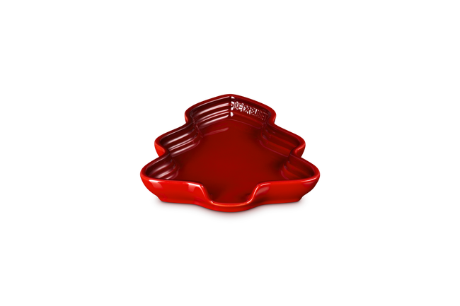 Le Creuset Stoneware Tree Spoon Rest 14cm CeriseCerise image number 2