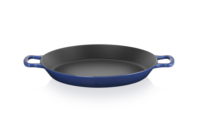 Le Creuset Cast Iron Classic Paella Pan 34cm CobaltCobalt image number 1