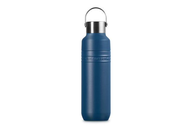 Le Creuset On The Go Insulated Water Bottle 500ml Deep TealDeep Teal image number 4