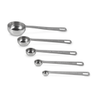 Le Creuset Stainless Steel Set of 5 Measuring Spoons image number 4
