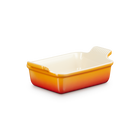 Le Creuset Stoneware Rectangular Dish Heritage 19cm FlameFlame image number 3