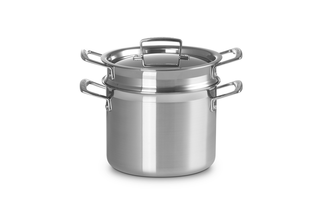 Le Creuset 3-ply Stainless Steel Pasta Pot image number 5