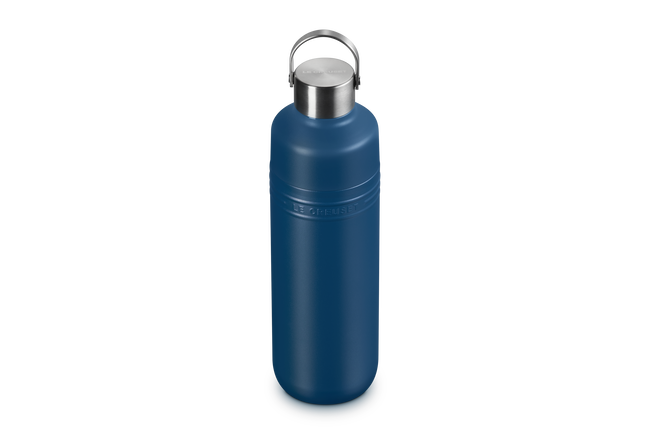 Le Creuset On The Go Insulated Water Bottle 1L Deep TealDeep Teal image number 3