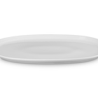 Stoneware Coupe Serving PlatterWhite image number 1