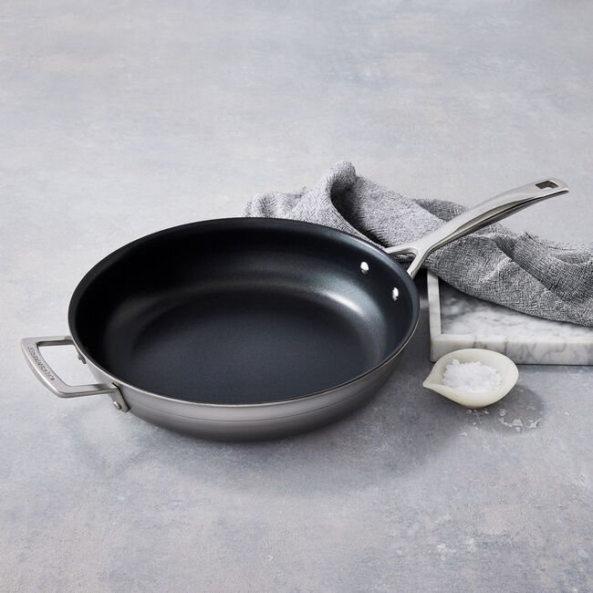 3-ply Stainless Steel Non-Stick Frying Pan with Helper Handle image number 6