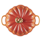 Le Creuset Cast Iron Signature Pumpkin Casserole 24cm Flamme Dor&ecirc;e image number 6