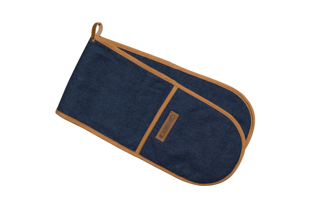 Le Creuset Double Oven Glove Denim image number 1