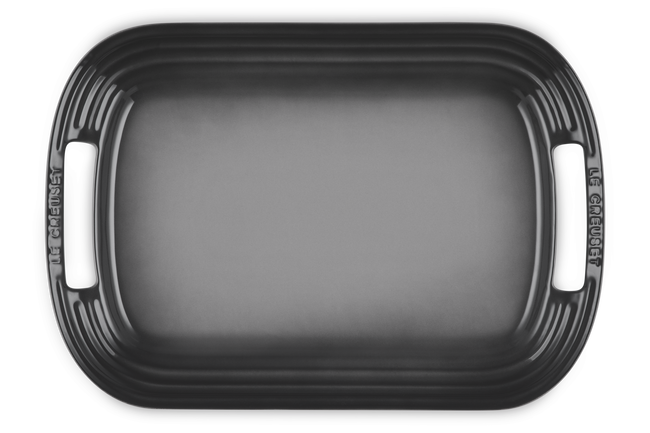 Stoneware BBQ PlatterFlint image number 4