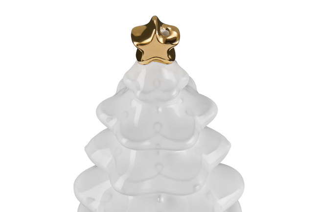 Le Creuset Stoneware Christmas Tree Pie Vent with Gold Star image number 2