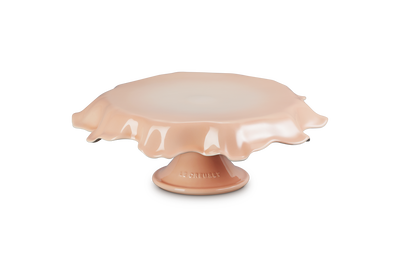 Stoneware Iris Cake Stand