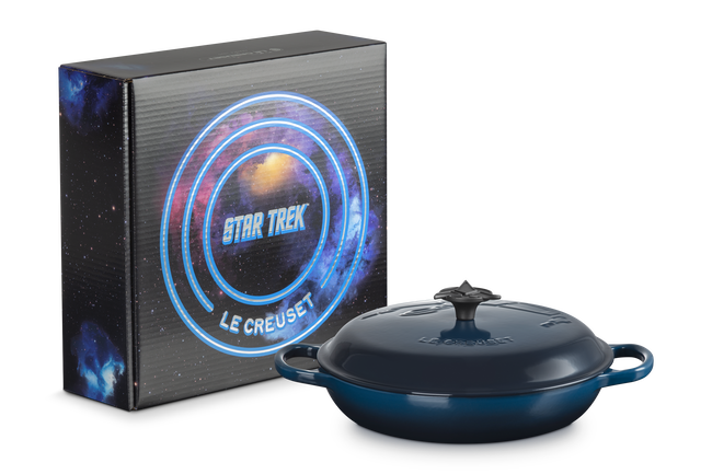 Star Trek Collection Klingon Braiser with Klingon Trefoil Knob image number 1