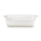 Le Creuset Stoneware Rectangular Dish Heritage 26cm MeringueMeringue image number 1