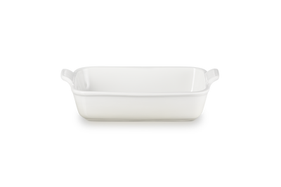 Le Creuset Stoneware Rectangular Dish Heritage 26cm Meringue