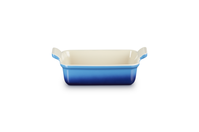 Le Creuset Stoneware Rectangular Dish Heritage 19cm Azure BlueAzure Blue image number 1