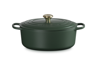 Le Creuset Cast Iron Signature Oval Casserole 31cm For&ecirc;t