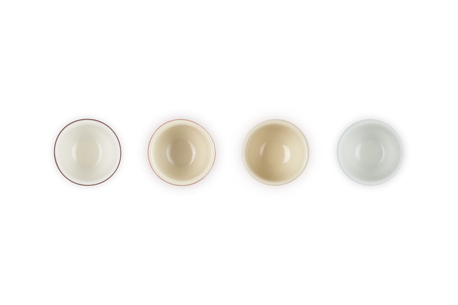 Stoneware Petits Fours Set of 4 Egg Cups image number 6