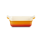 Le Creuset Stoneware Rectangular Dish Heritage 19cm FlameFlame image number 1
