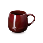 Le Creuset Stoneware Coupe Mug 320ml GarnetGarnet image number 1