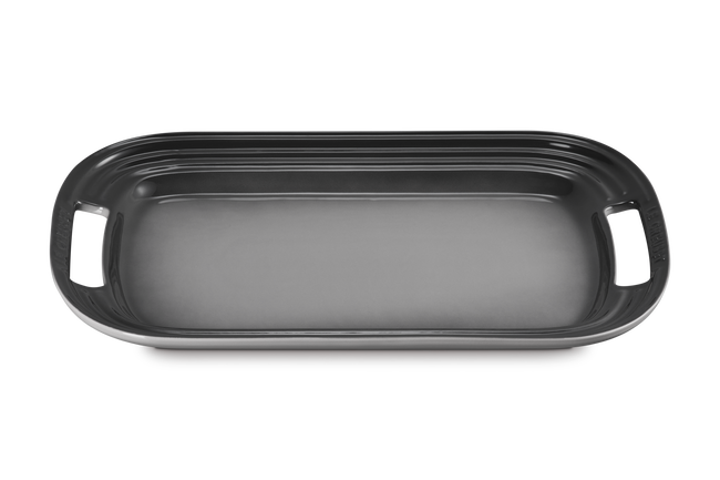 Stoneware BBQ PlatterFlint image number 2