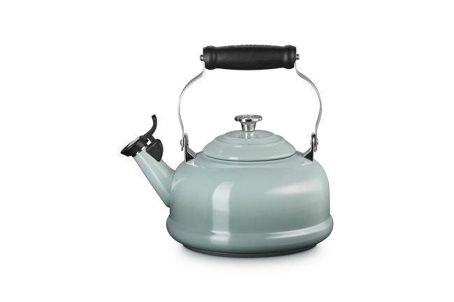 Le Creuset Stainless Steel Whistling Kettle with Crucible Knob 1.6L image number 1