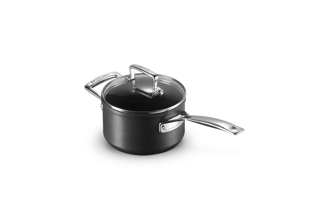Le Creuset Toughened Non-Stick Saucepan with Glass Lid & Helper Handle image number 7