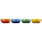 Stoneware Rainbow Set of 6 Coupe Cereal Bowls image number 4