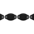 Le Creuset Cast Iron Gourmet Set of 4 Mini Oval Casserole Bakers 15cm Matte Black image number 4