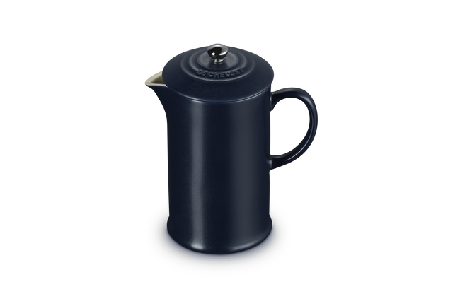 Le Creuset Stoneware Coffee Press 1L NavyNavy image number 2