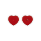 Stoneware Heart Salt & Pepper ShakersCerise image number 4